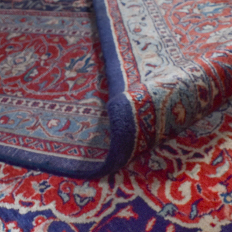 Alfombra persa - Clásica - 414 x 302 cm - azul oscuro