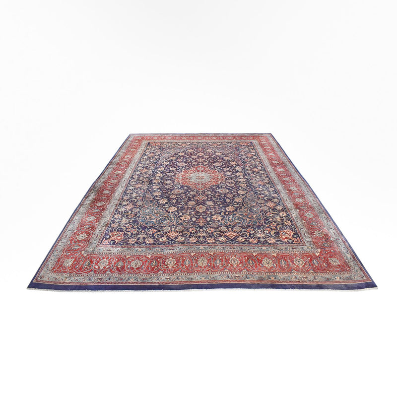 Alfombra persa - Clásica - 414 x 302 cm - azul oscuro