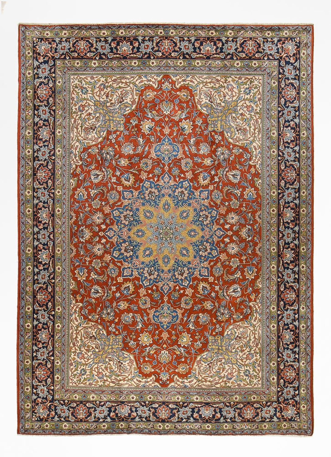 Alfombra persa - Clásica - 346 x 247 cm - rojo