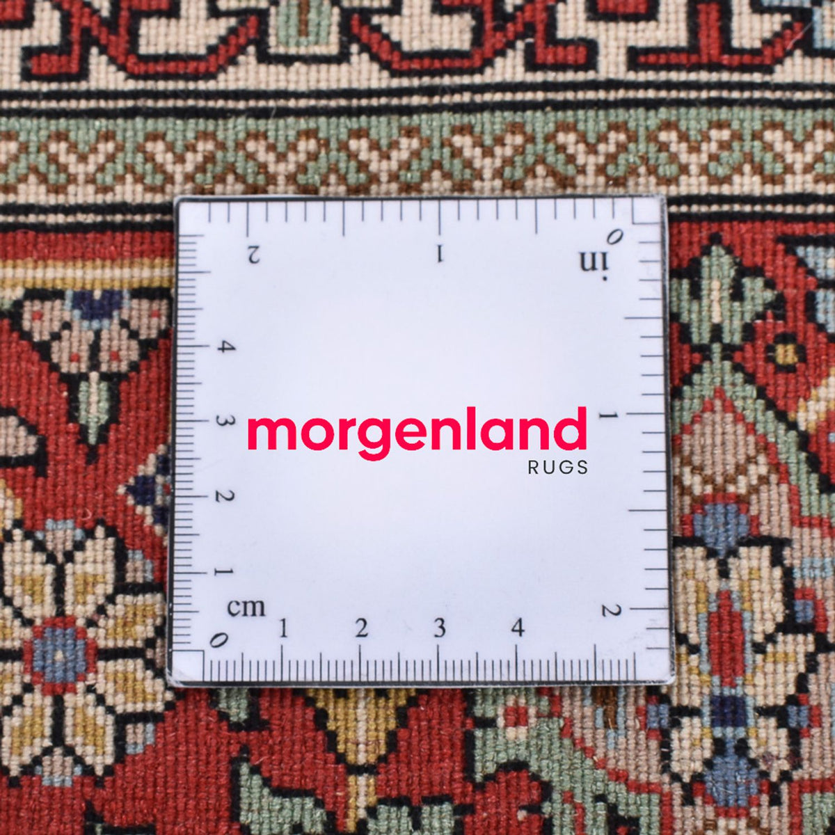 Alfombra Persa - Ghom - Royal - 204 x 132 cm - rojo