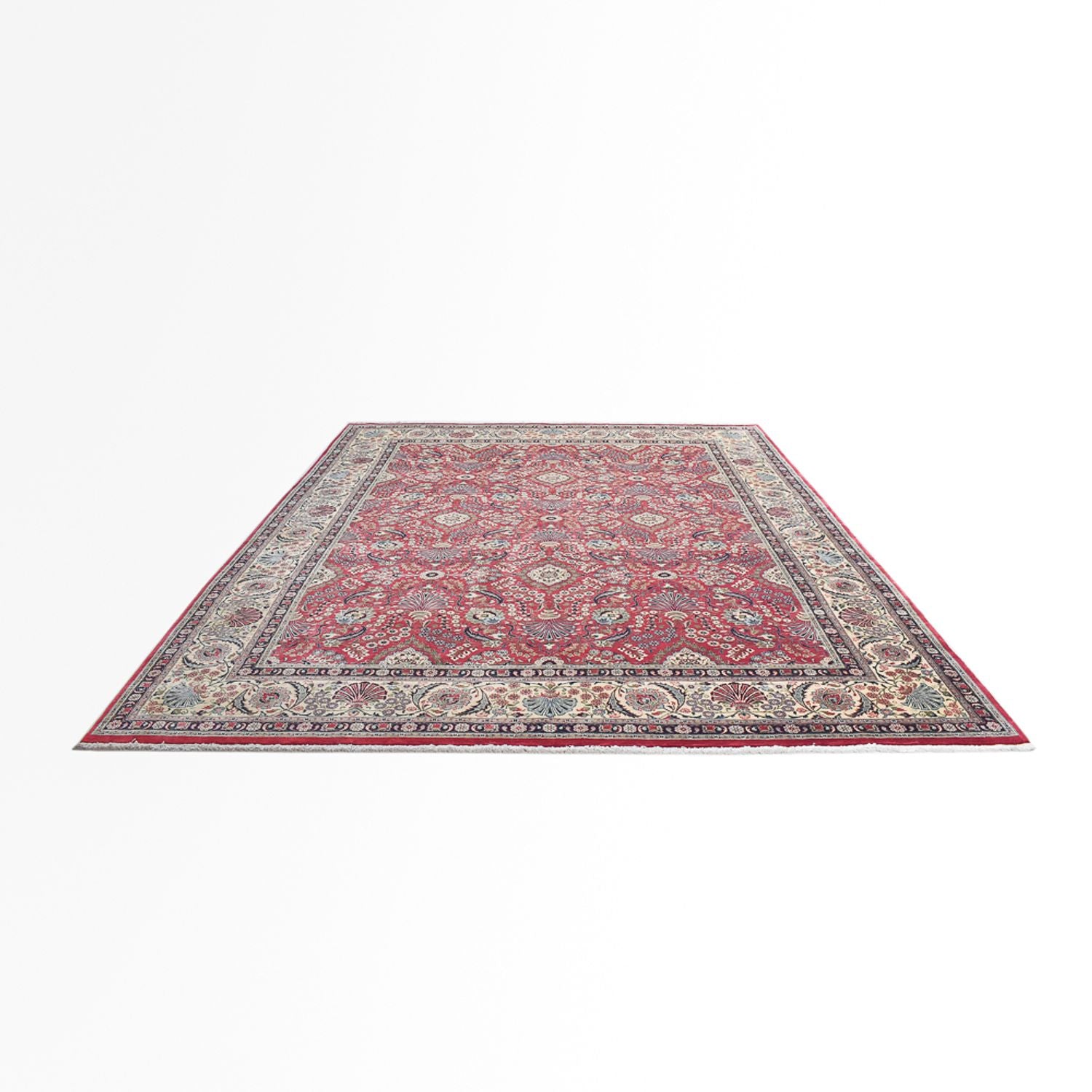 Alfombra persa - Clásica - Real - 378 x 298 cm - óxido