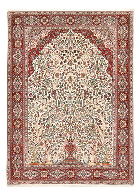 Alfombra Persa - Tabriz - Real - 250 x 178 cm - crema