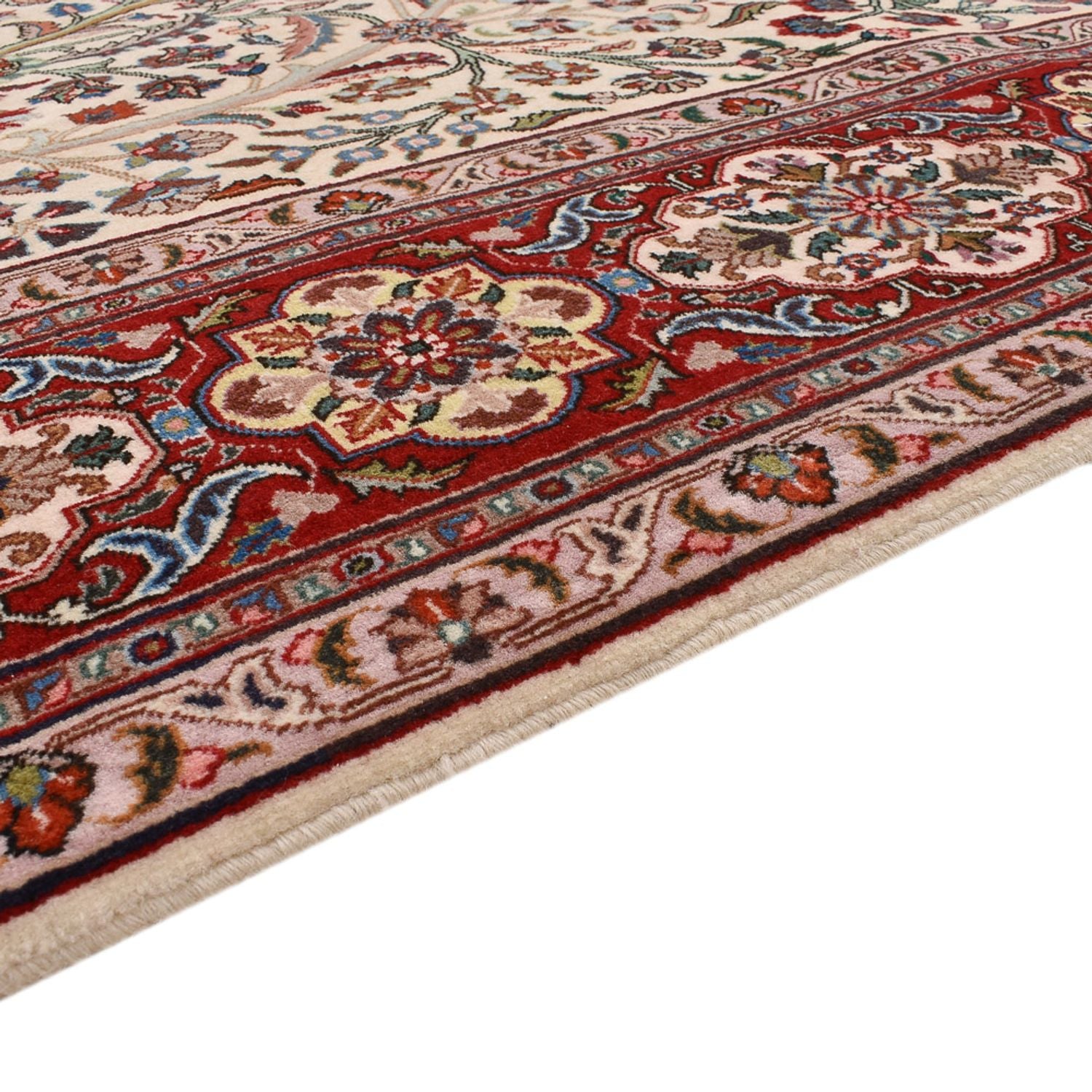 Alfombra Persa - Tabriz - Real - 250 x 178 cm - crema