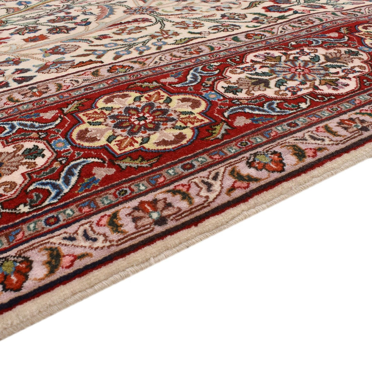 Alfombra Persa - Tabriz - Real - 250 x 178 cm - crema