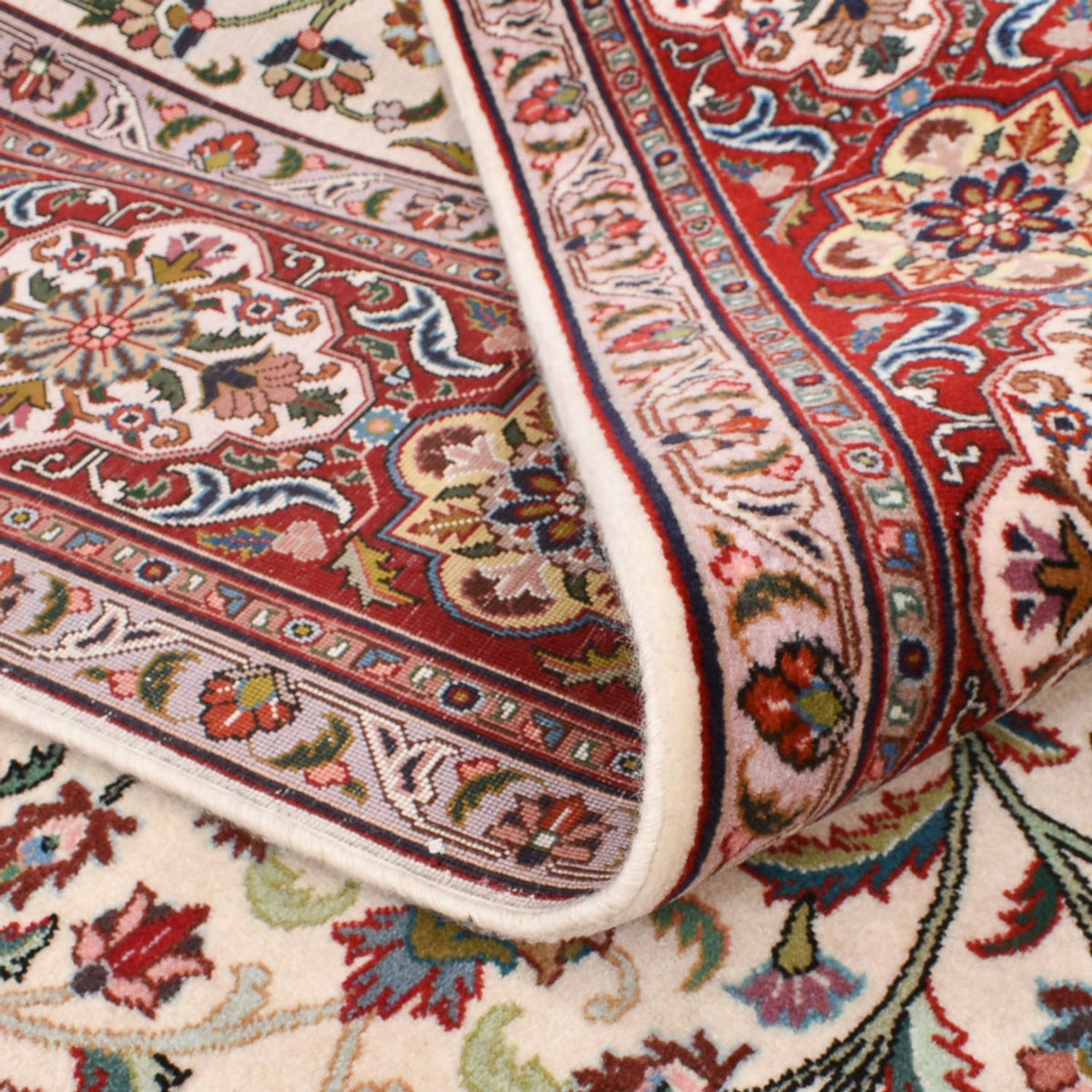 Alfombra Persa - Tabriz - Real - 250 x 178 cm - crema