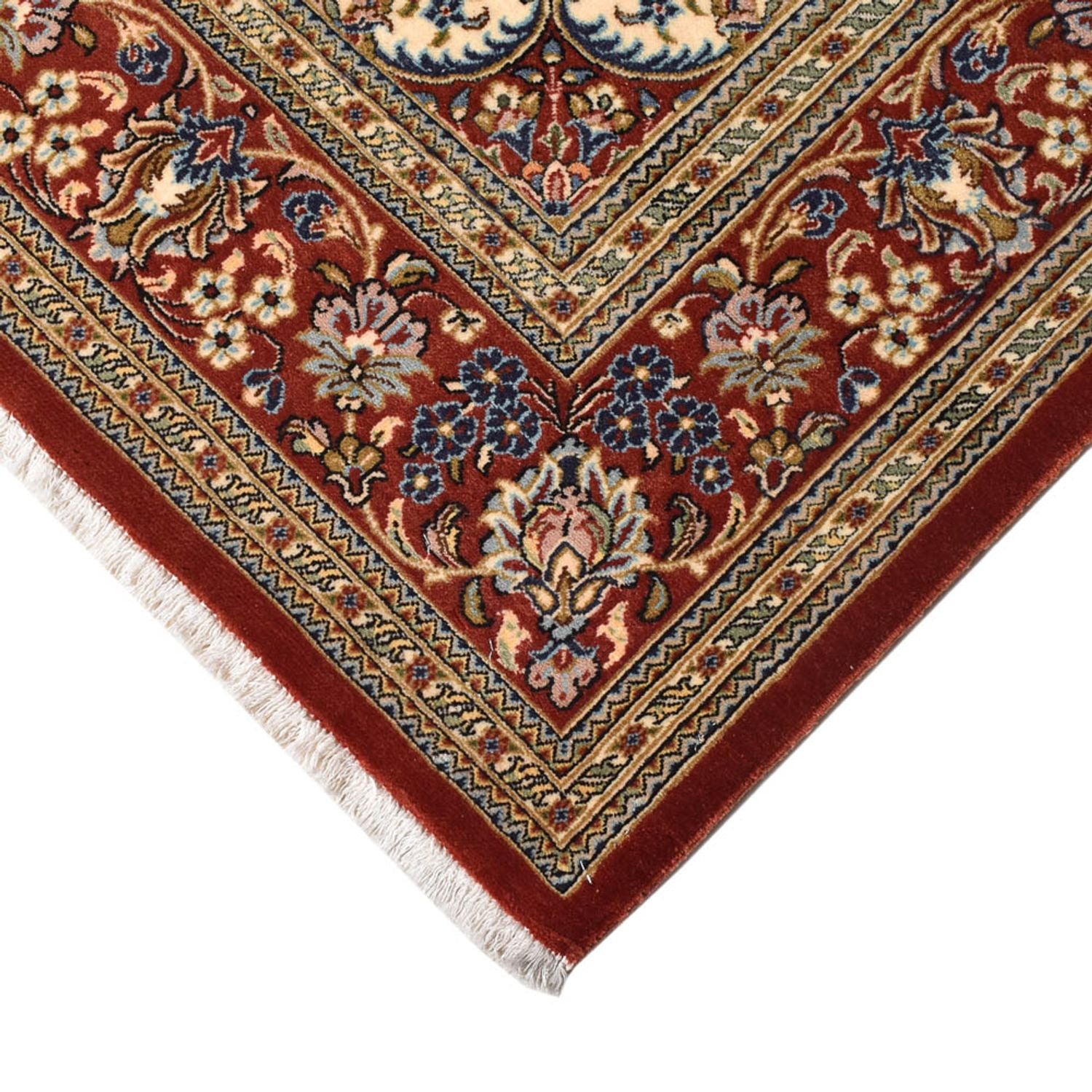 Alfombra Persa - Ghom - Royal - 196 x 135 cm - arena