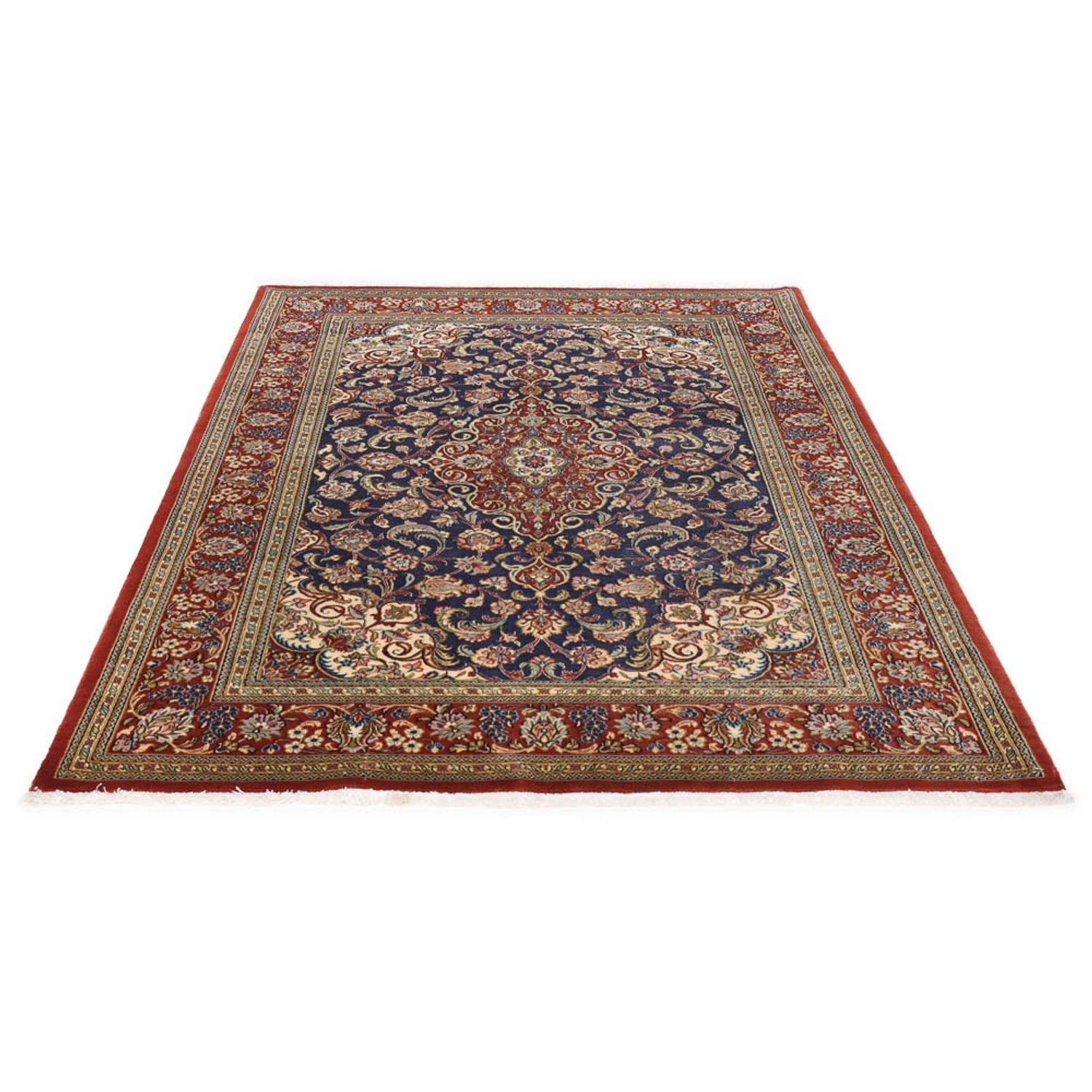 Alfombra Persa - Ghom - Royal - 196 x 135 cm - arena