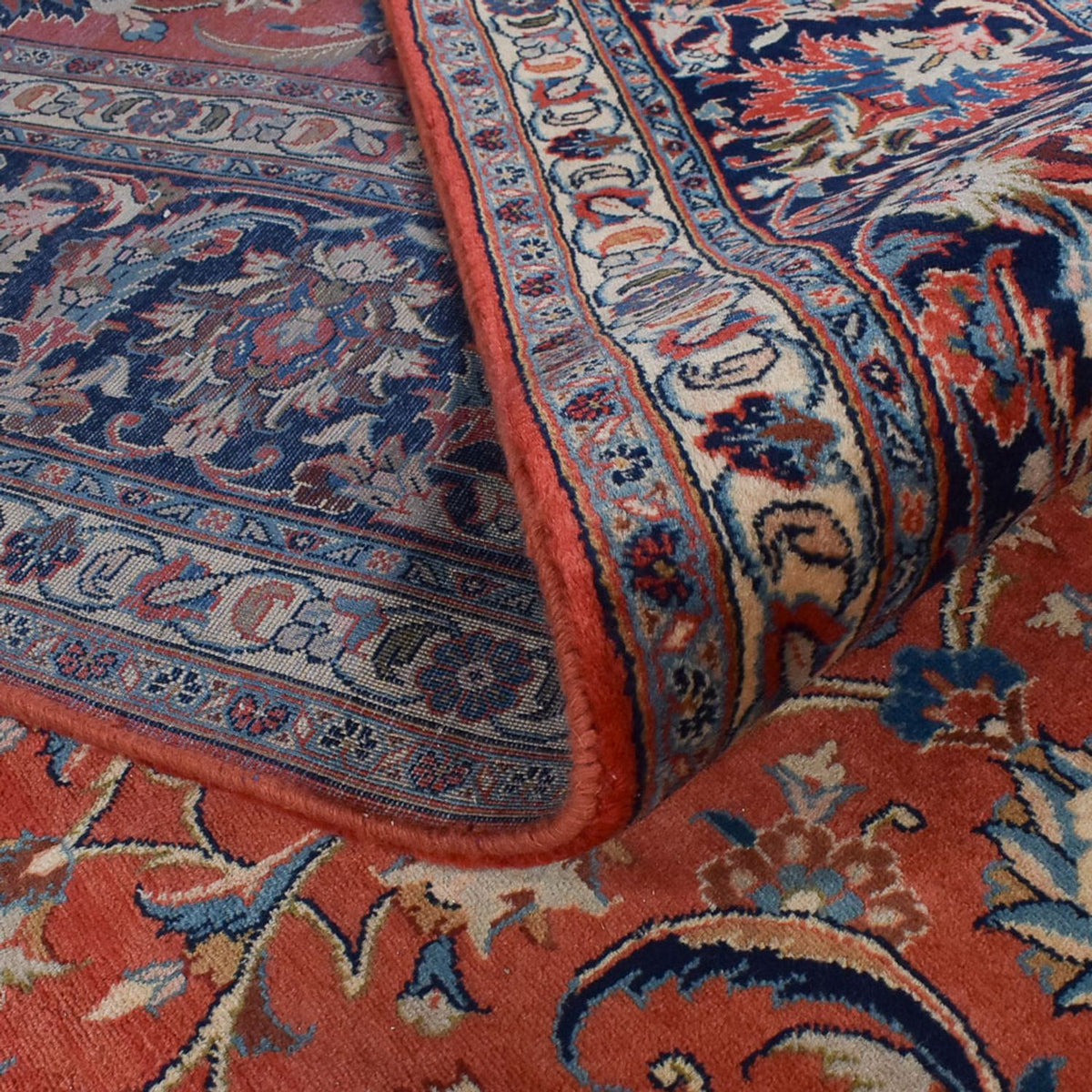 Alfombra persa - Clásica - Real - 398 x 295 cm - rojo