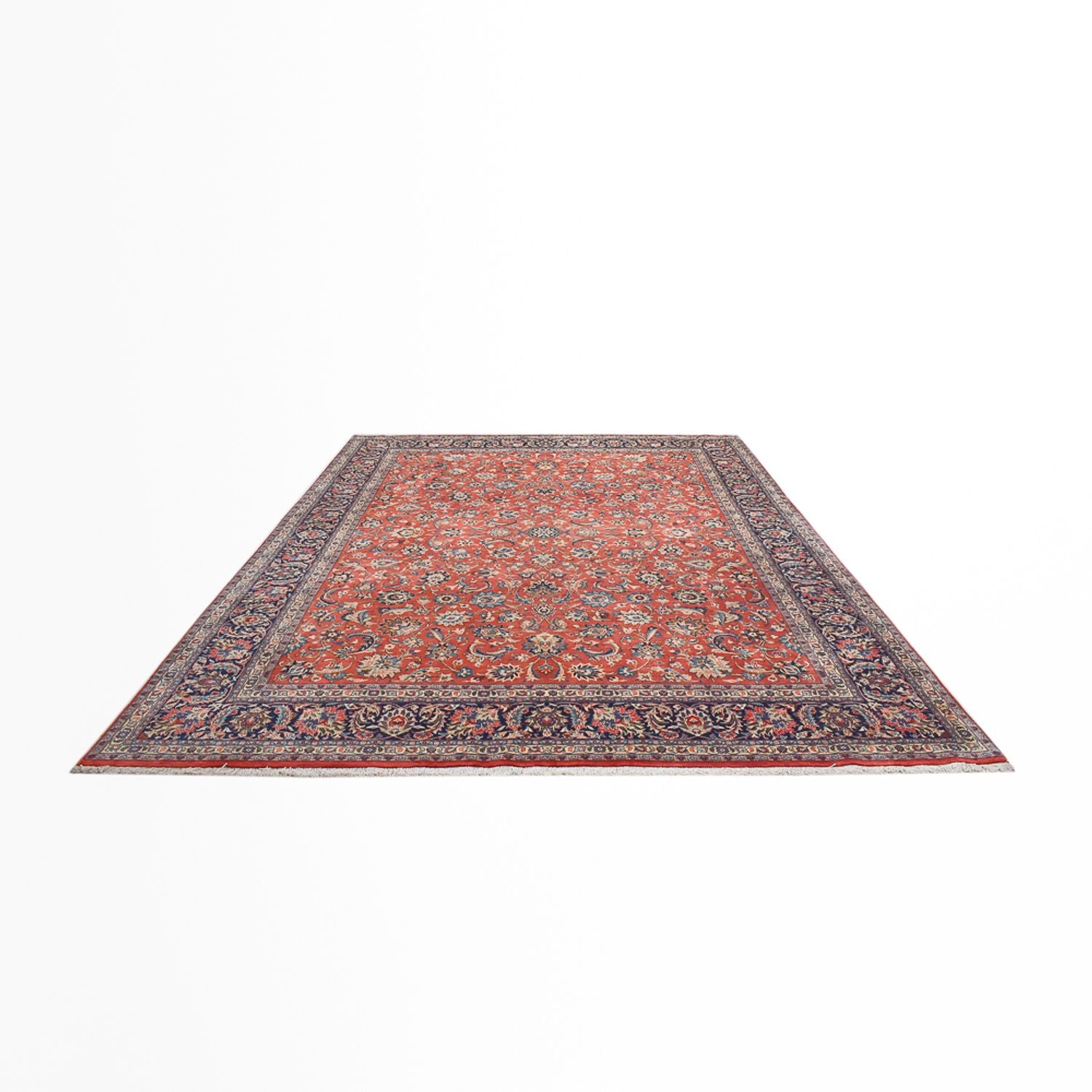 Alfombra persa - Clásica - Real - 398 x 295 cm - rojo