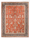 Golpayegan Alfombra 303x399cm - Alfombra persa - Rectángulo / Rojo / 303 x 399 cm Rectángulo