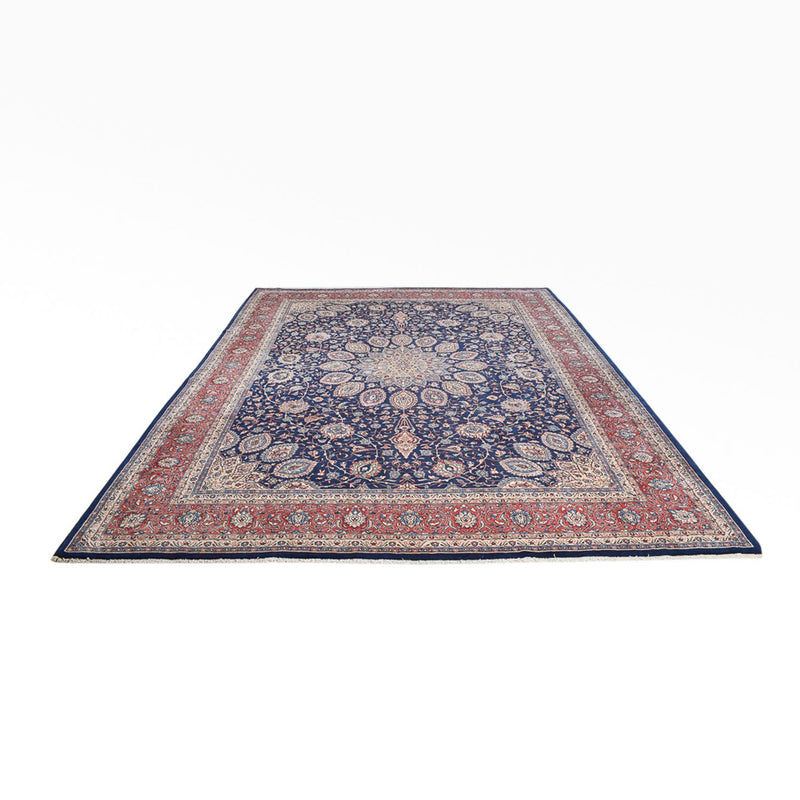 Alfombra persa - Clásica - 409 x 320 cm - azul oscuro