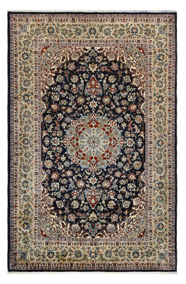 Alfombra persa - Real - Real - 295 x 192 cm - azul oscuro