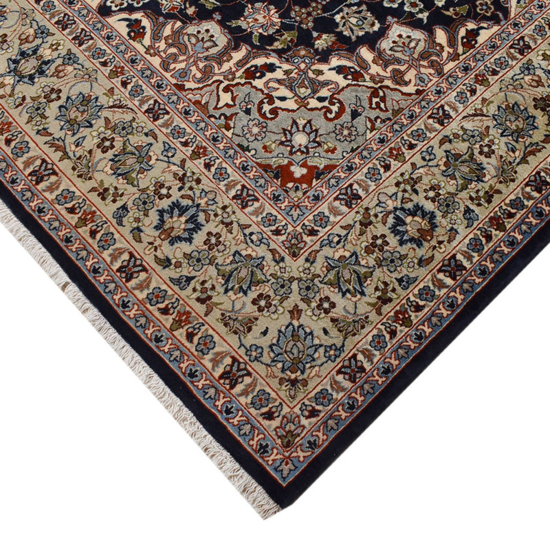 Alfombra persa - Real - Real - 295 x 192 cm - azul oscuro