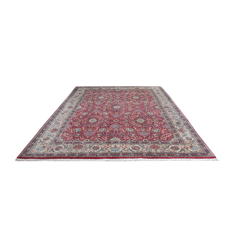 Alfombra persa - Clásica - Real - 393 x 300 cm - rojo oscuro