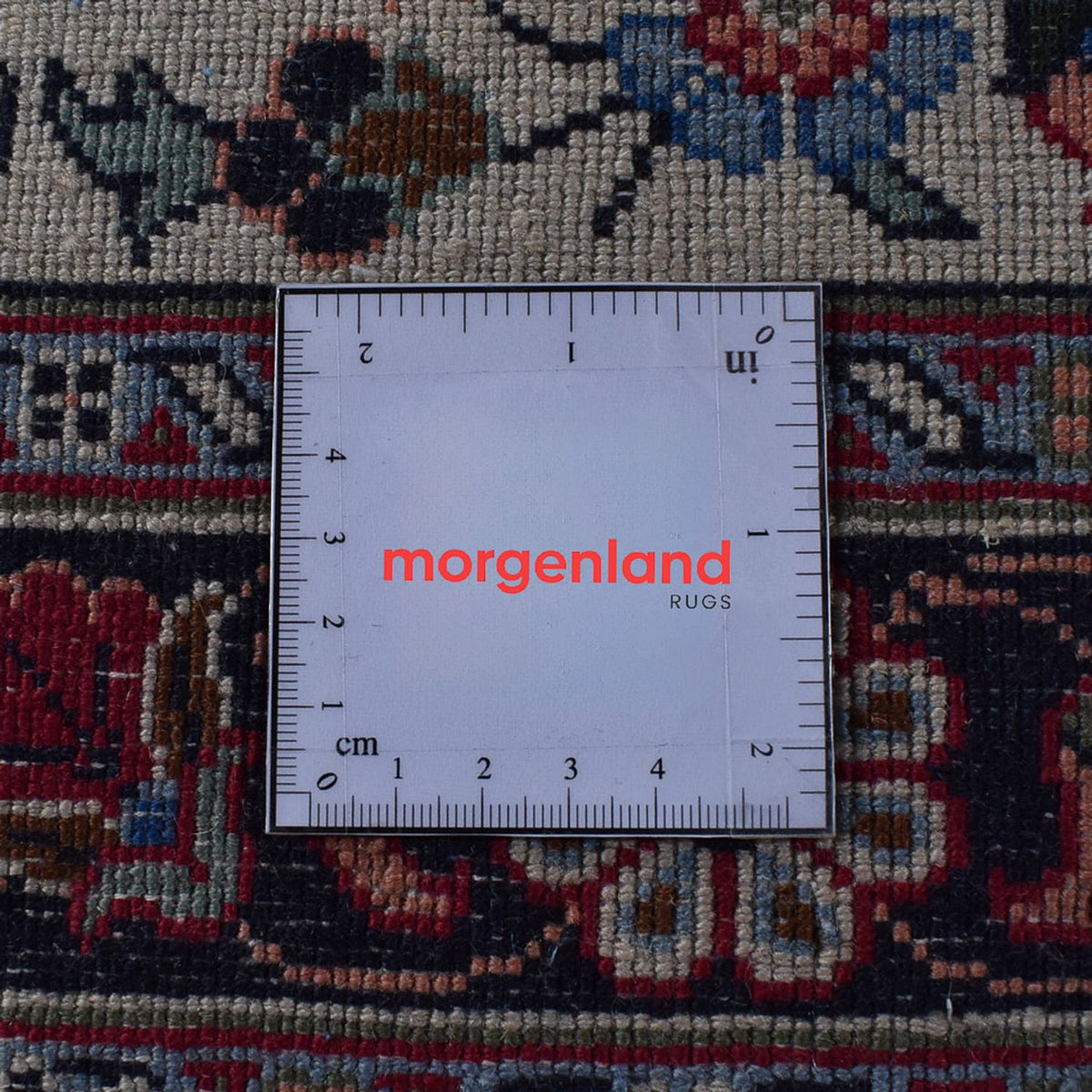 Alfombra persa - Clásica - Real - 393 x 300 cm - rojo oscuro