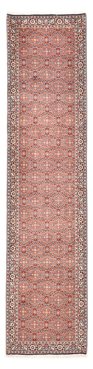 Alfombra de pasillo Alfombra persa - Bidjar - 295 x 76 cm - óxido