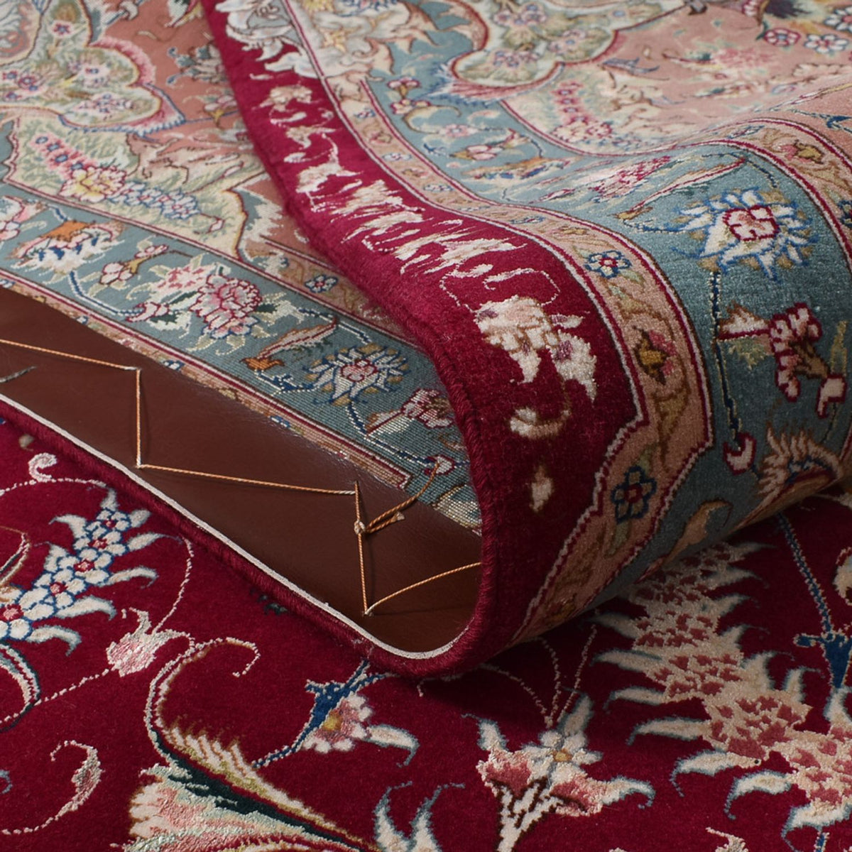 Alfombra Persa - Tabriz - Prima - 304 x 250 cm - rojo