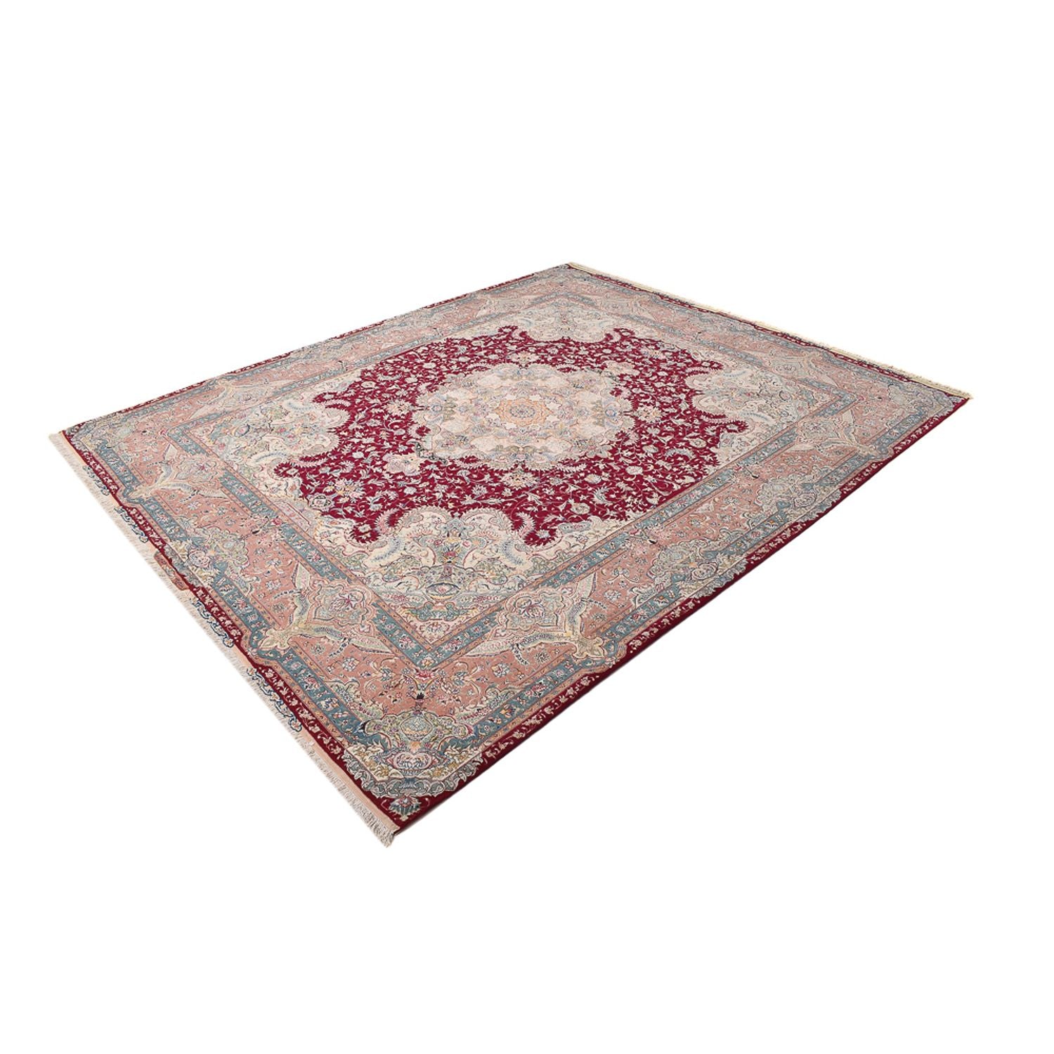 Alfombra Persa - Tabriz - Prima - 304 x 250 cm - rojo