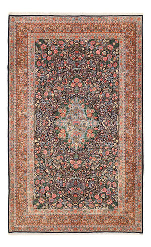 Alfombra persa - Real - 335 x 200 cm - azul oscuro