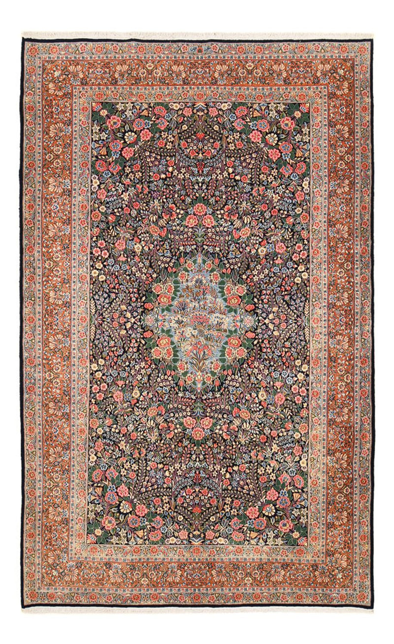 Alfombra persa - Real - 335 x 200 cm - azul oscuro