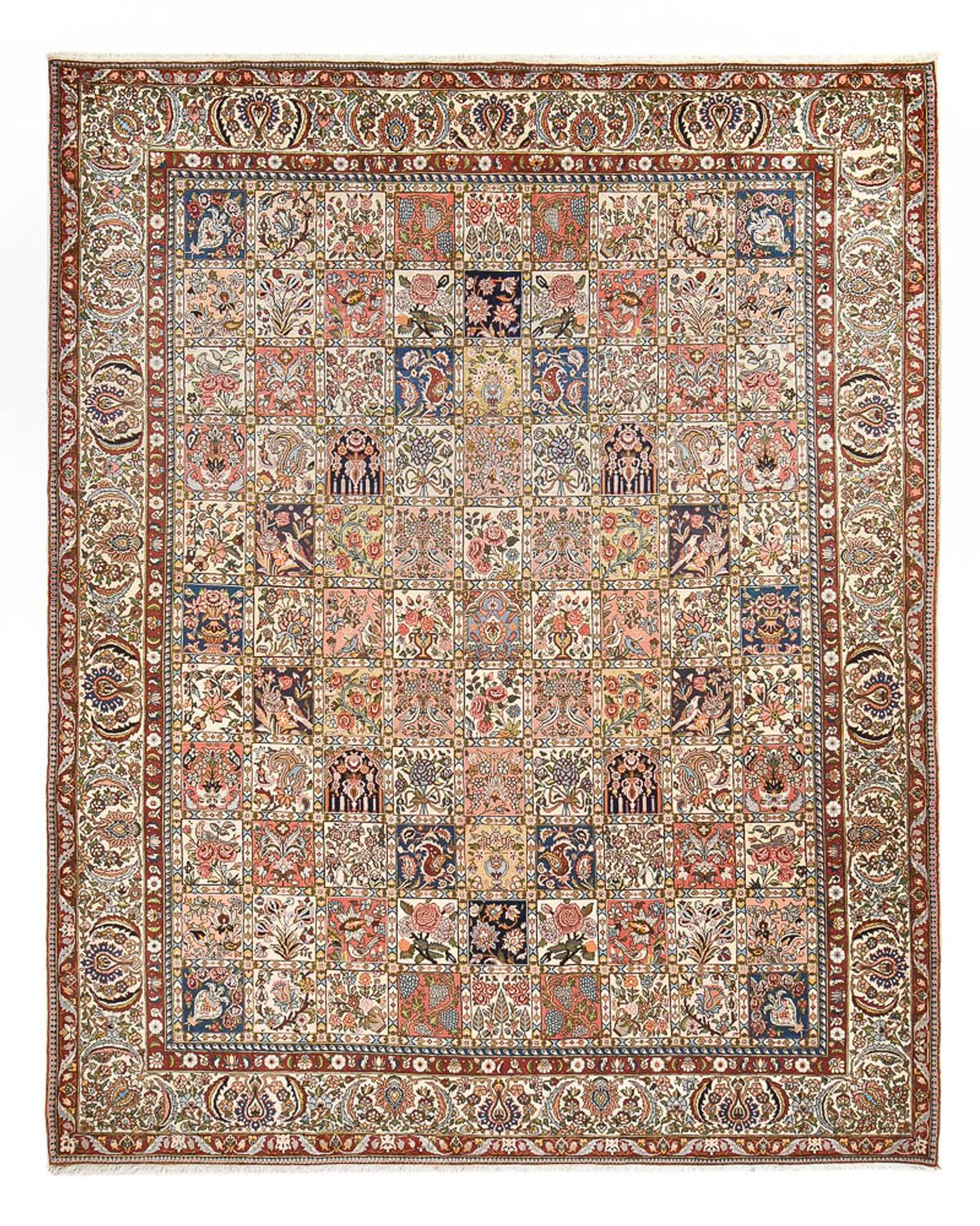 Alfombra persa - Nómada - Real - 395 x 310 cm - arena