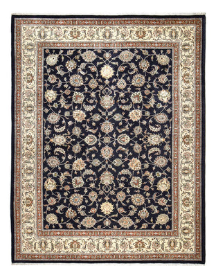 Alfombra persa - Clásica - Real - 391 x 304 cm - azul oscuro