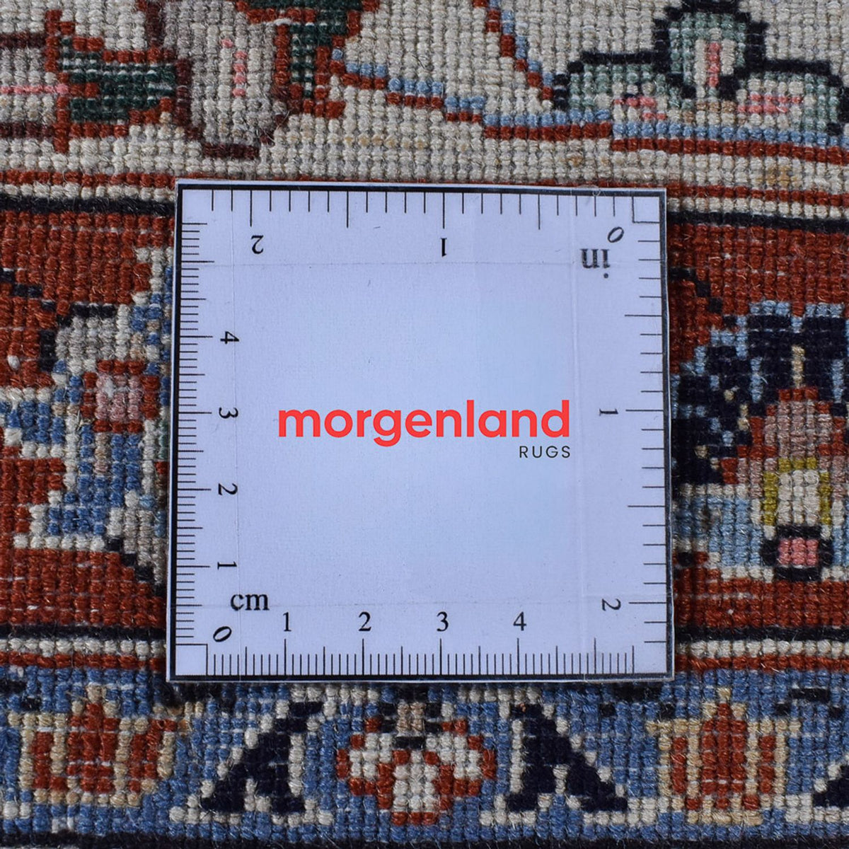 Alfombra persa - Clásica - Real - 340 x 245 cm - azul oscuro