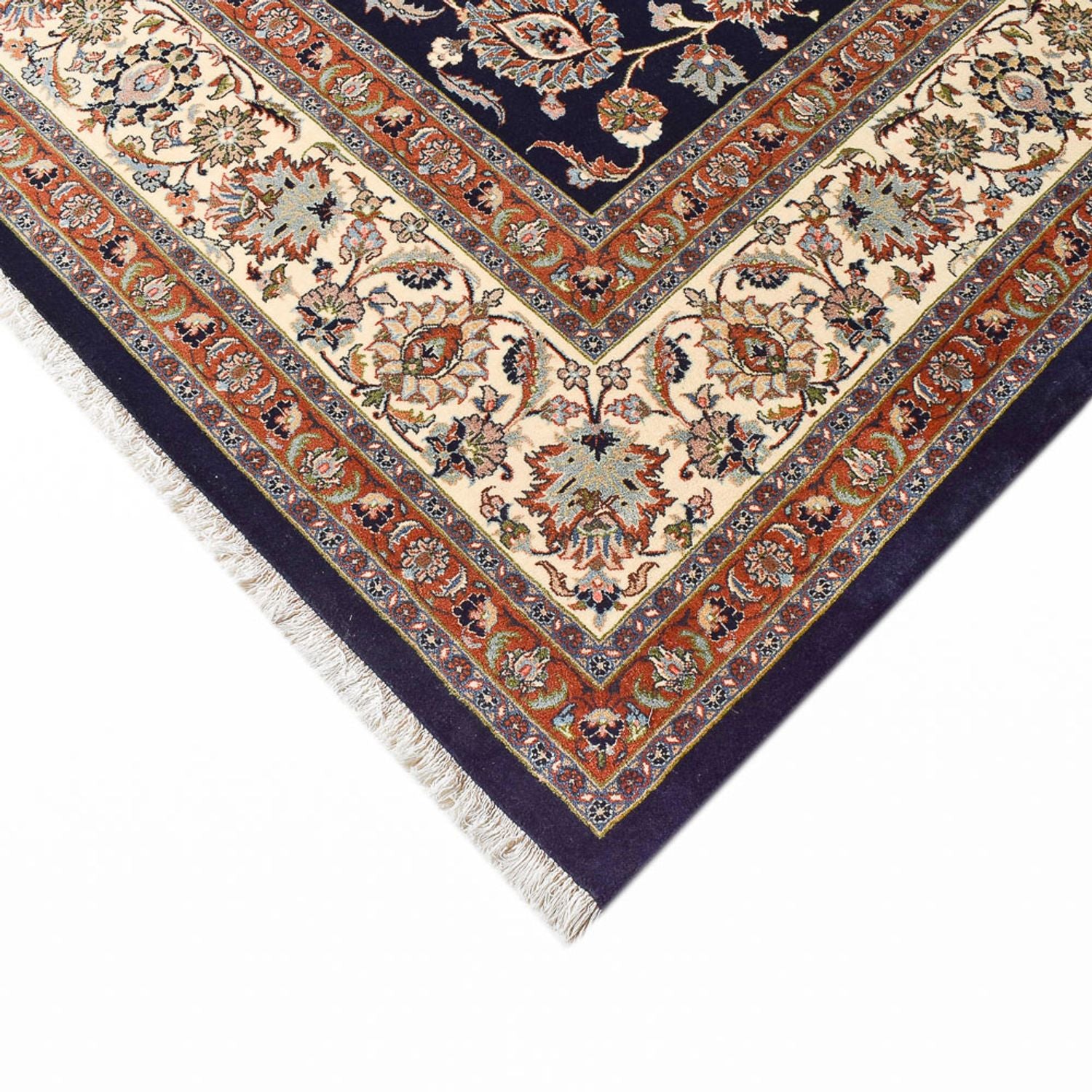 Alfombra persa - Clásica - 384 x 300 cm - azul oscuro