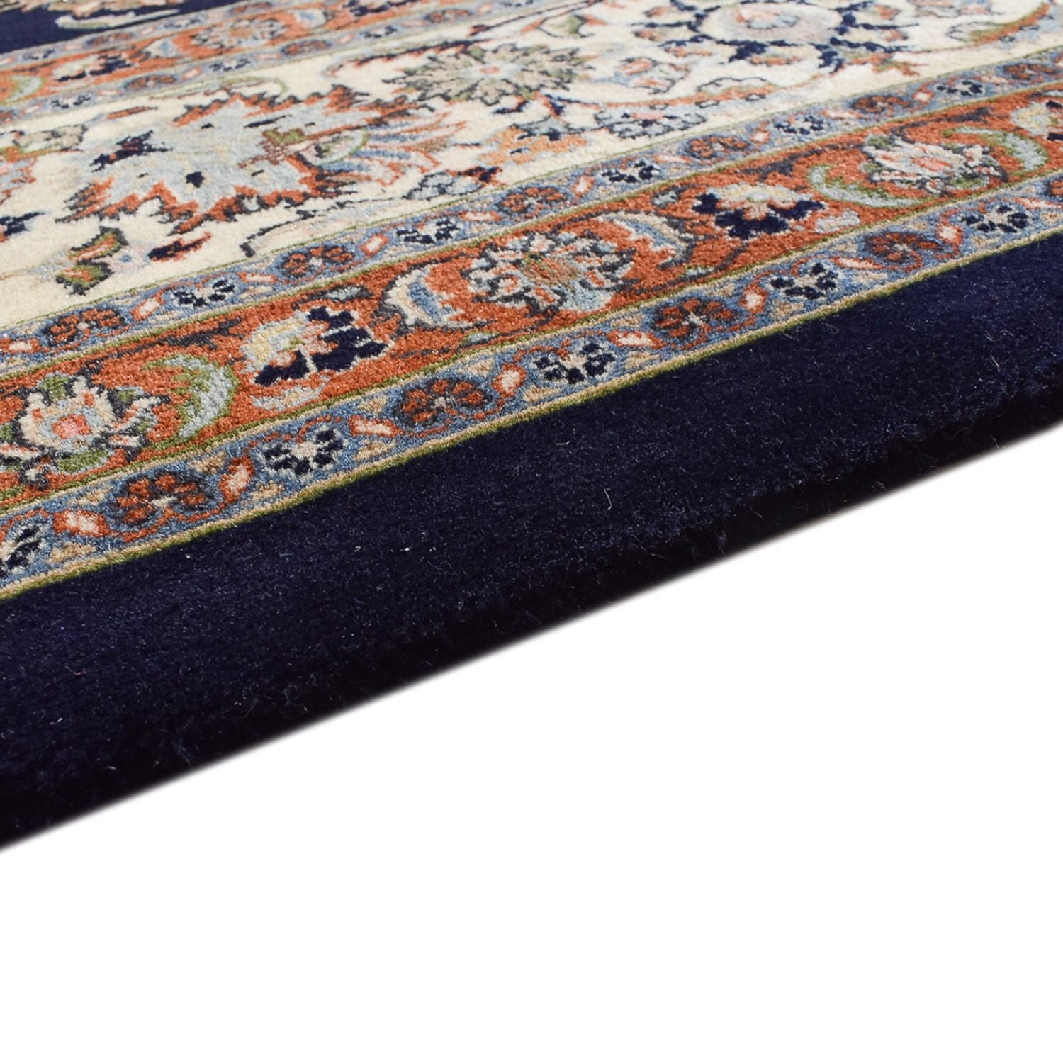 Alfombra persa - Clásica - 384 x 300 cm - azul oscuro