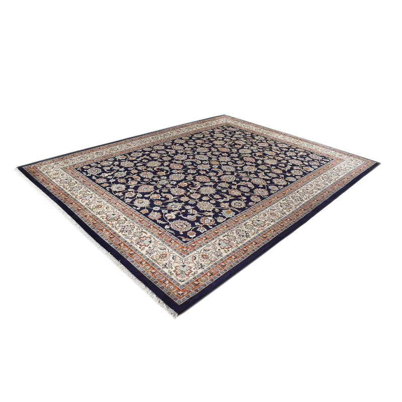 Alfombra persa - Clásica - 384 x 300 cm - azul oscuro