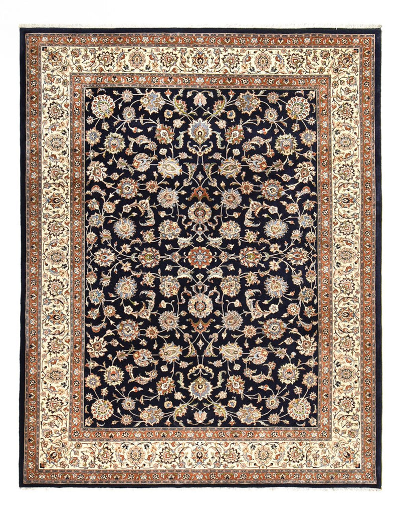 Alfombra persa - Clásica - 374 x 295 cm - azul oscuro