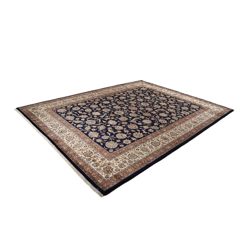 Alfombra persa - Clásica - Real - 390 x 303 cm - azul oscuro