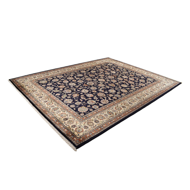 Alfombra persa - Clásica - Real - 385 x 300 cm - azul oscuro