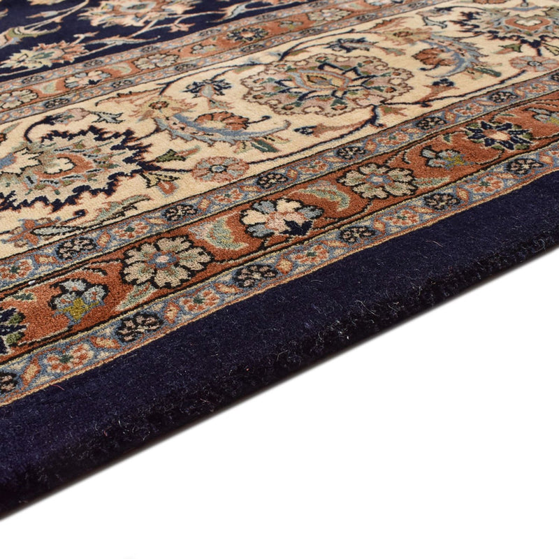 Alfombra persa - Clásica - Real - 391 x 302 cm - azul oscuro