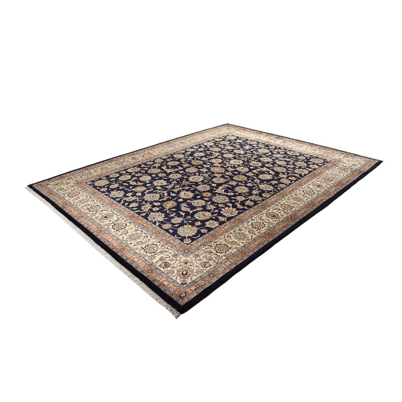 Alfombra persa - Clásica - Real - 391 x 302 cm - azul oscuro