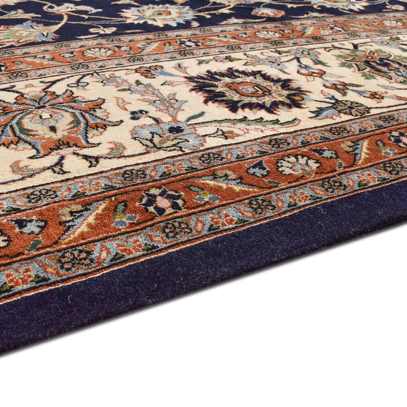 Alfombra persa - Clásica - Real - 397 x 298 cm - azul oscuro