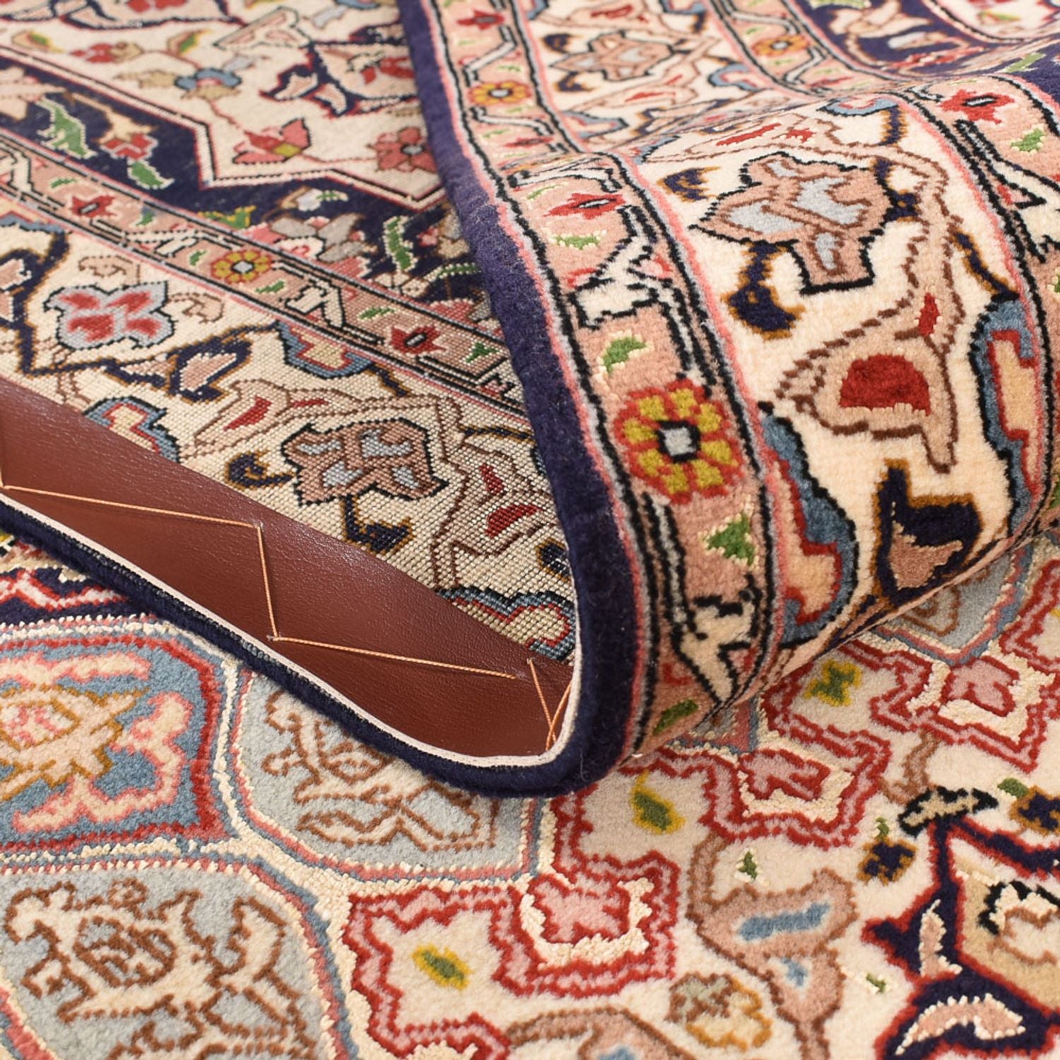Alfombra Persa - Tabriz - Real - 400 x 297 cm - beige claro