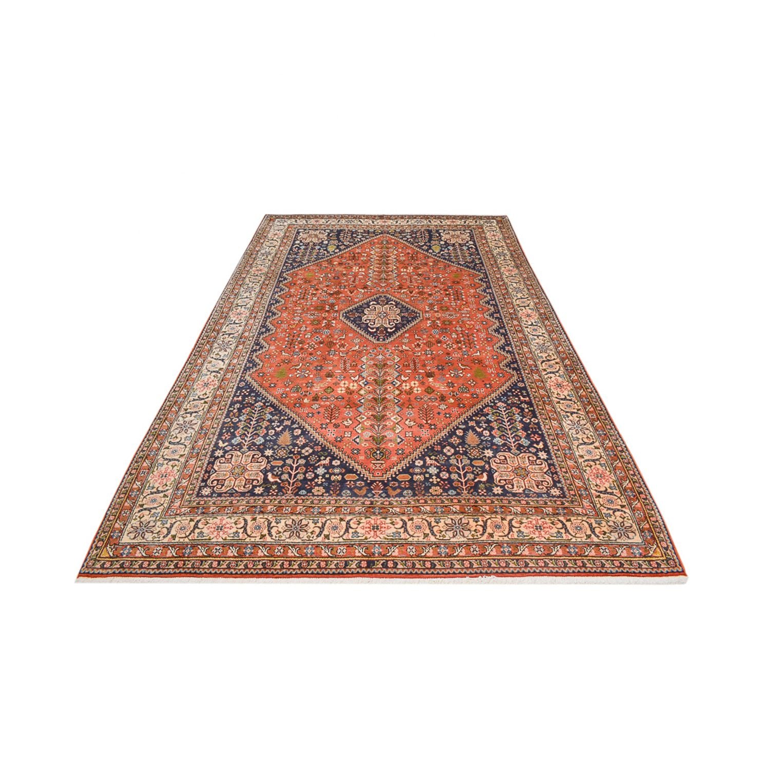 Alfombra persa - Nómada - 316 x 198 cm - rojo claro