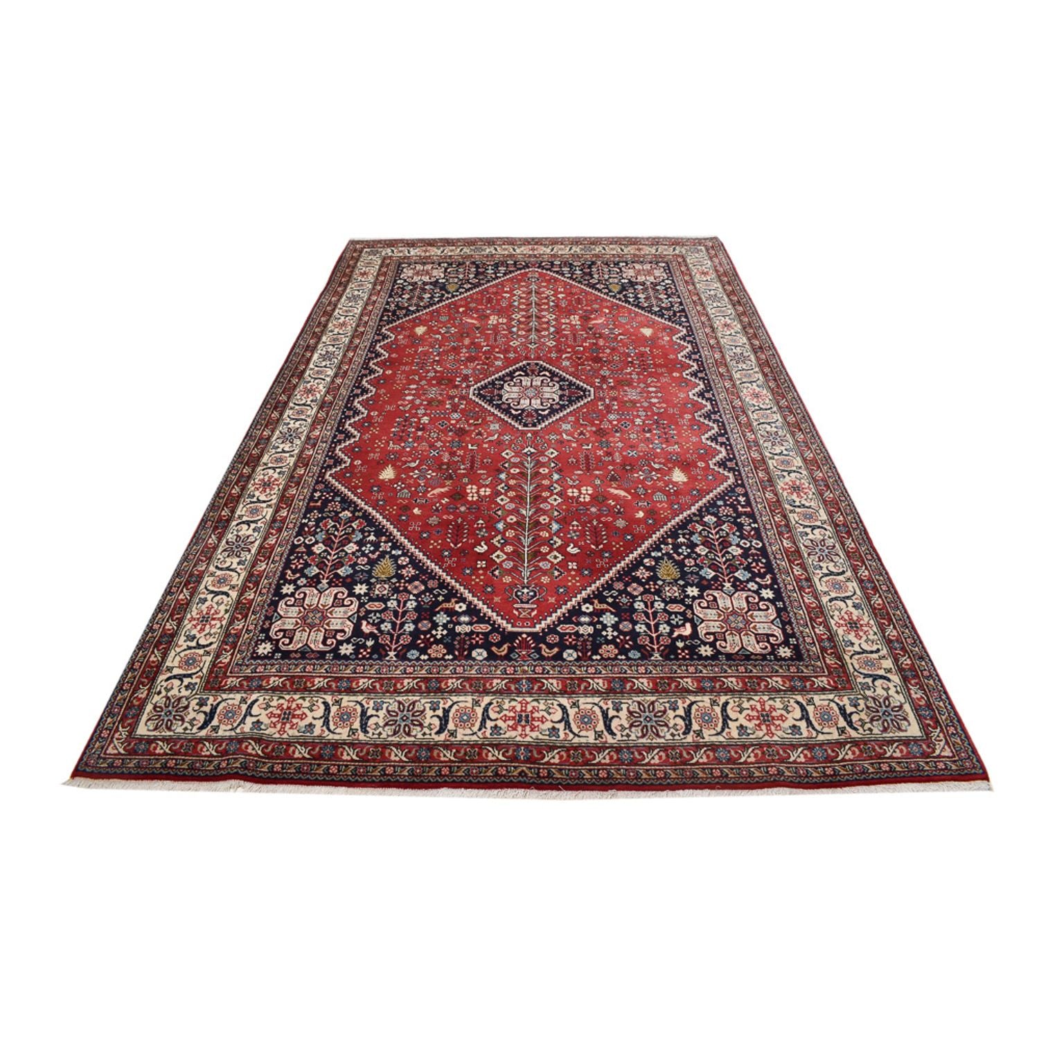 Alfombra persa - Nómada - 328 x 200 cm - rojo