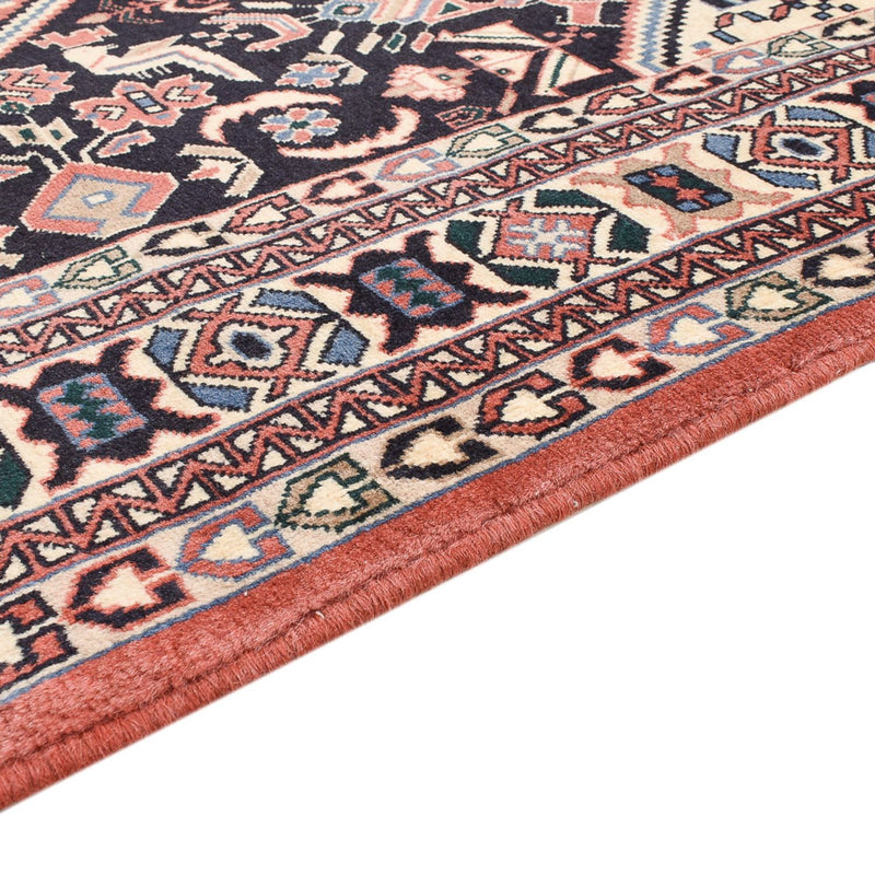 Alfombra Gabbeh - Persa Kashkuli - 192 x 150 cm - azul oscuro