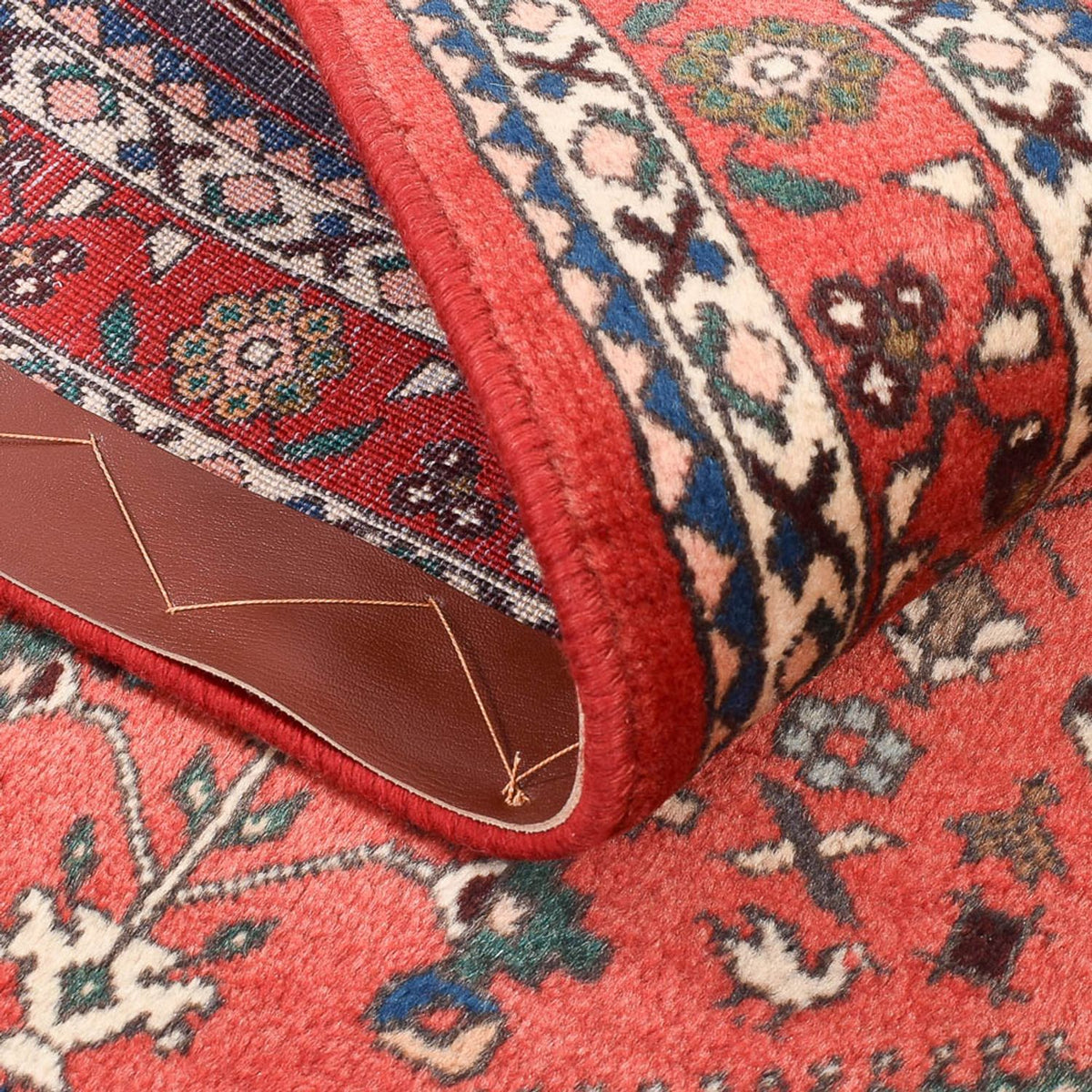 Alfombra persa - Nómada - 147 x 100 cm - rojo