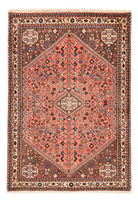 Alfombra persa - Nómada - 144 x 98 cm - rojo claro