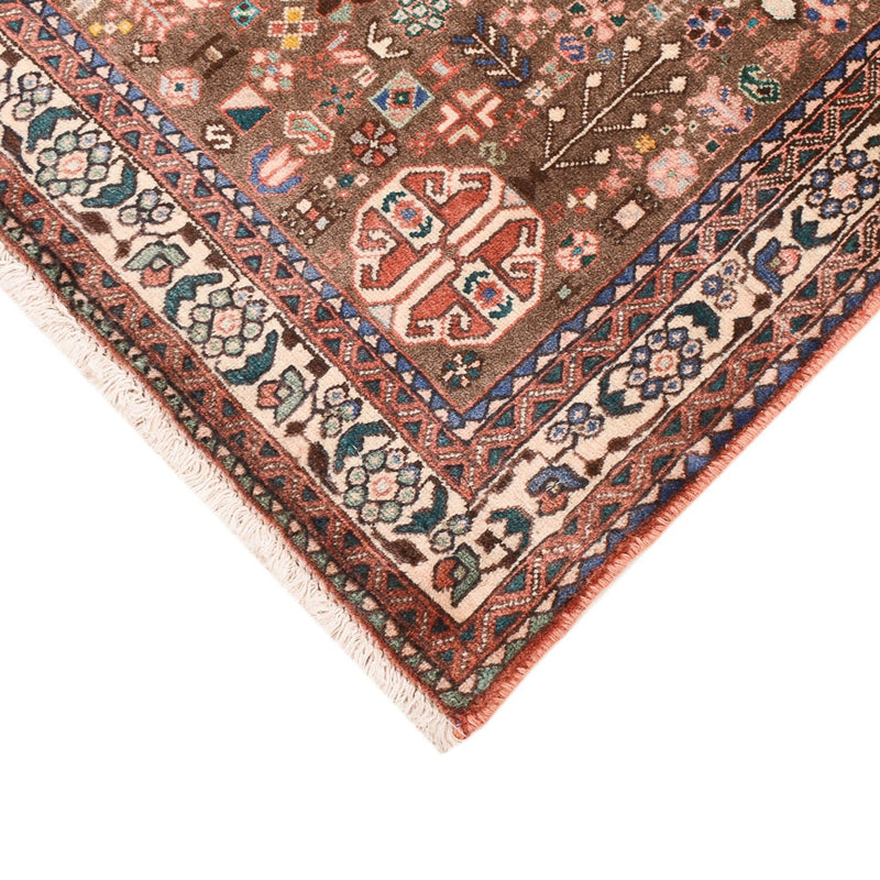 Alfombra persa - Nómada - 150 x 102 cm - rojo claro