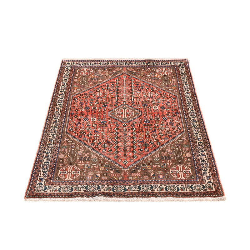Alfombra persa - Nómada - 150 x 102 cm - rojo claro
