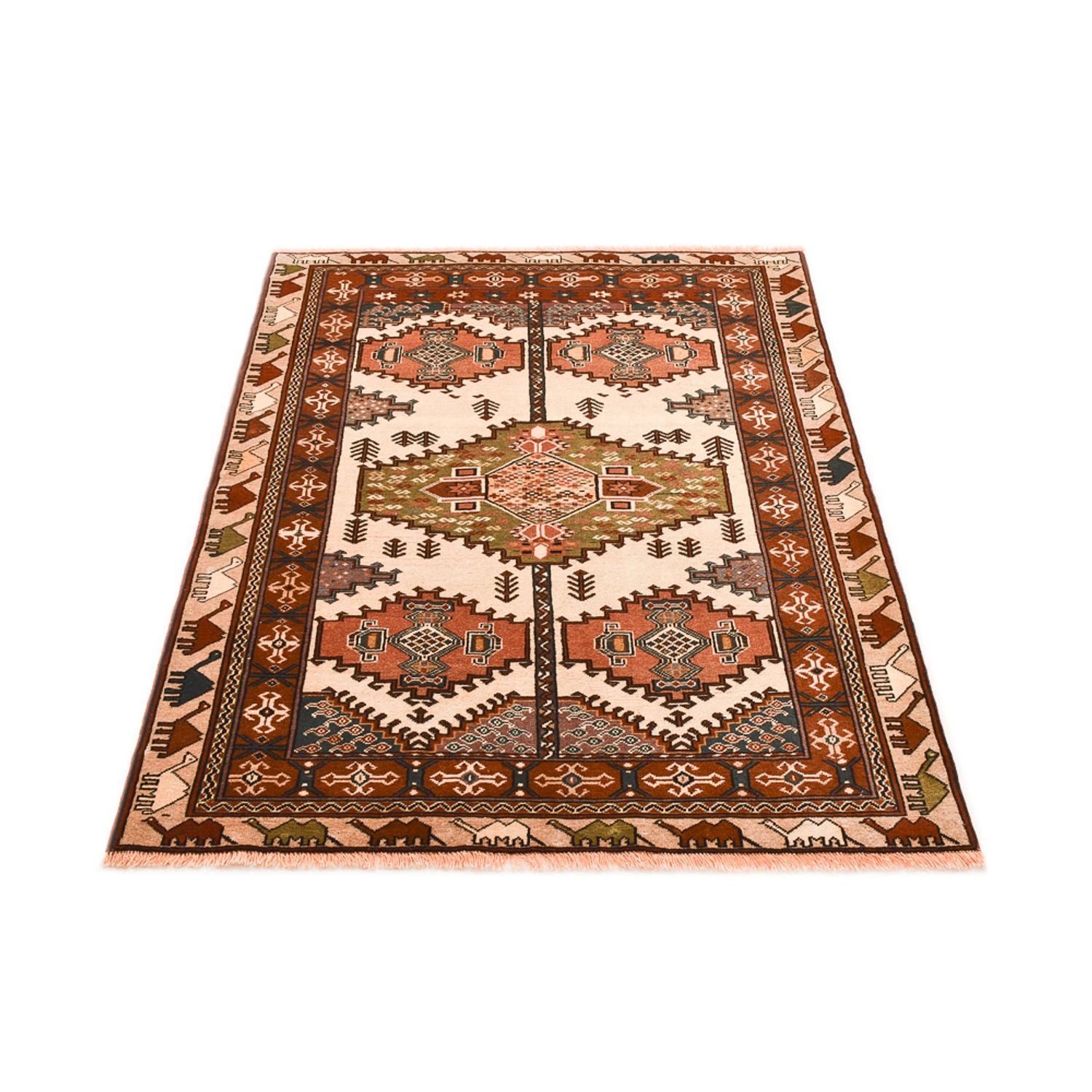 Alfombra persa - Clásica - 163 x 132 cm - multicolor