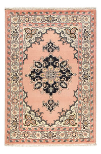 Alfombra persa - Nómada - 205 x 140 cm - rosa