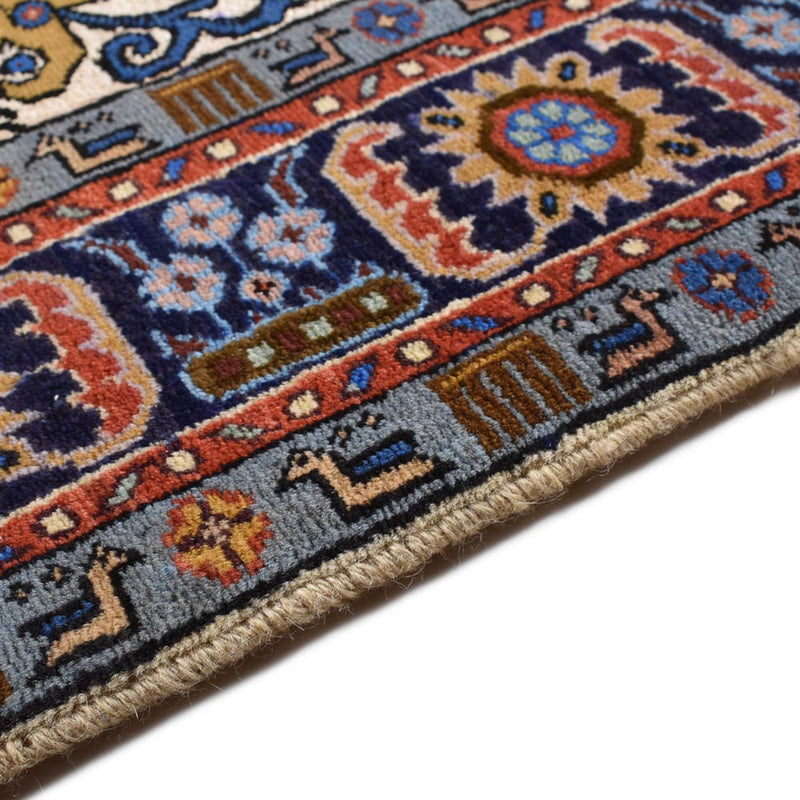Alfombra persa - Nómada - 222 x 144 cm - multicolor