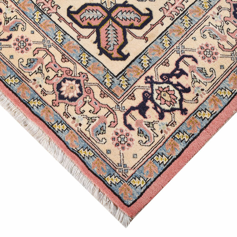 Alfombra persa - Nómada - 202 x 148 cm - rosa
