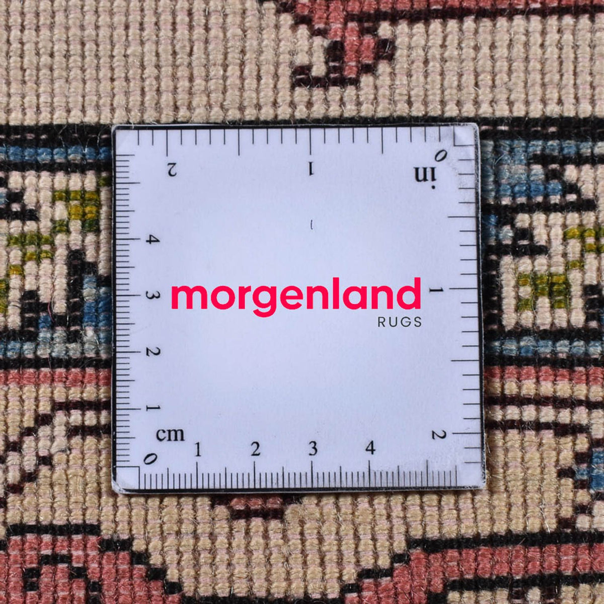 Alfombra persa - Nómada - 202 x 148 cm - rosa