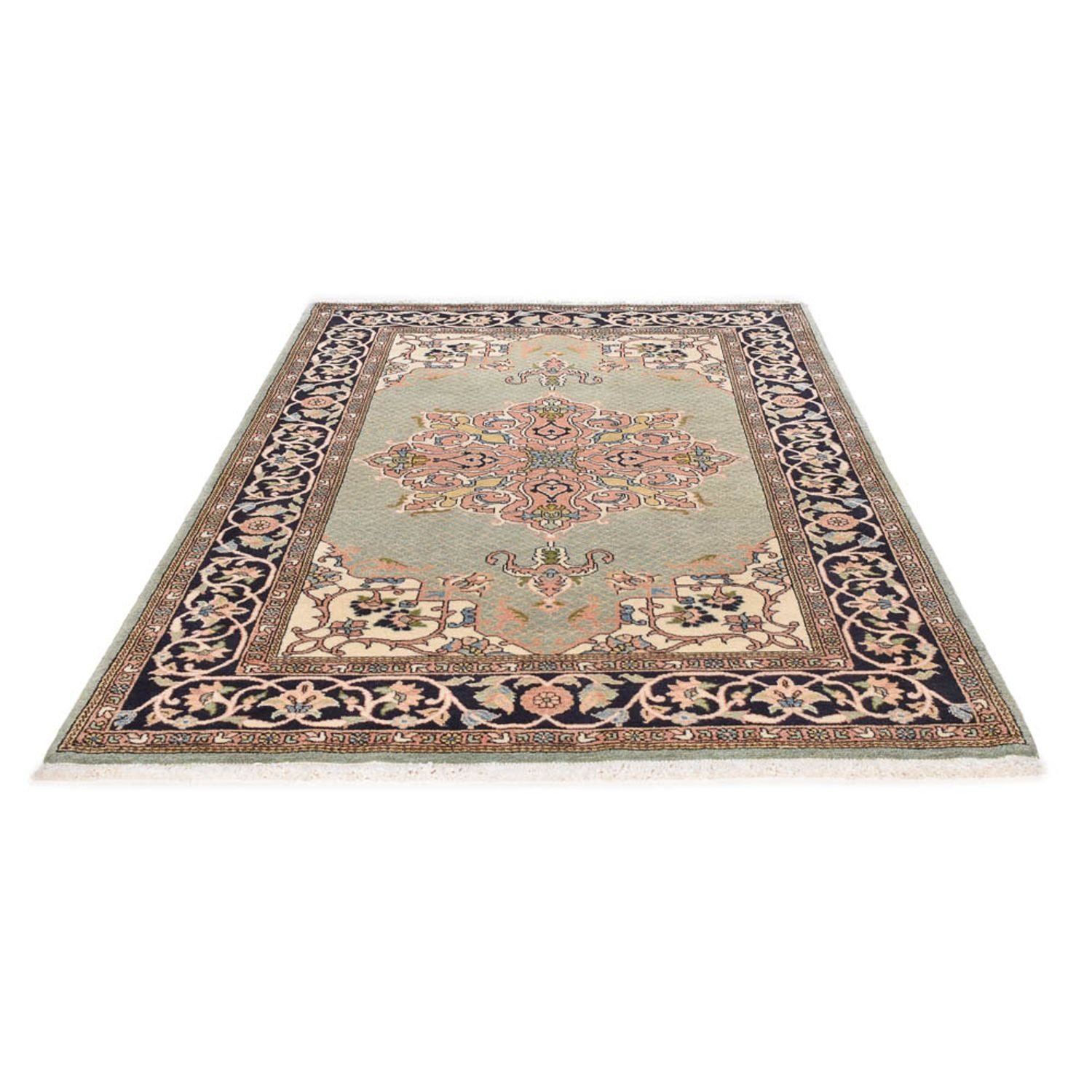 Alfombra persa - Nómada - 208 x 139 cm - multicolor